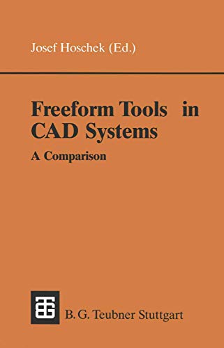 9783519026303: Freeform Design in CAD Systems: A Comparison