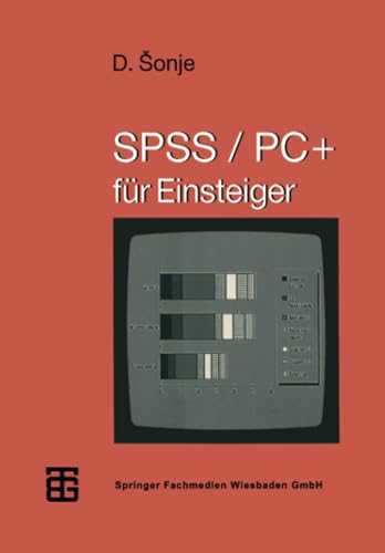 Stock image for SONJE, SPSS/PC+ FUEREINSTEIGER for sale by medimops