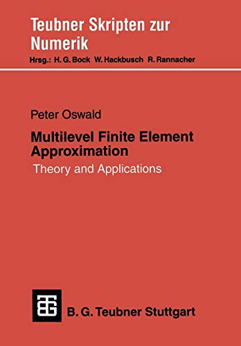 Beispielbild fr Multilevel Finite Element Approximation Theory and Applications zum Verkauf von Buchpark