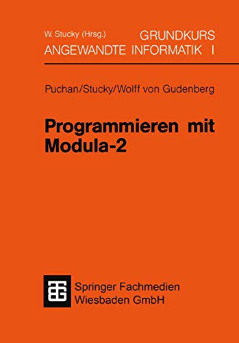 Stock image for Programmieren mit Modula-2, Bd I for sale by medimops