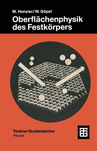 9783519030478: Oberflchenphysik Des Festkrpers