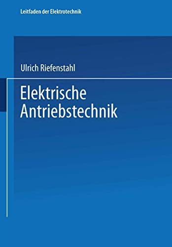 Beispielbild fr Elektrische Antriebstechnik zum Verkauf von Buchpark