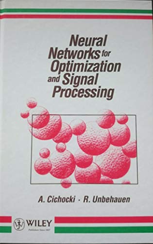 9783519064442: Neural Networks for Optimization and Signal Processing