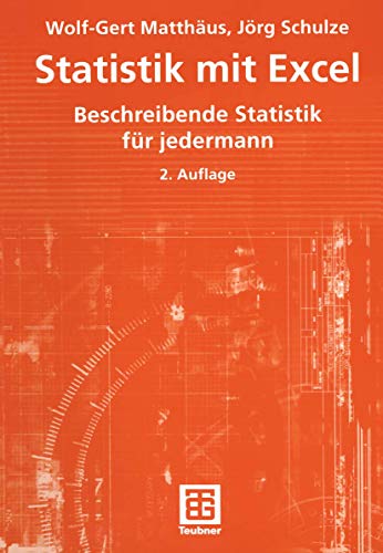 9783519104247: Statistik mit Excel : beschreibende Statistik fr jedermann.