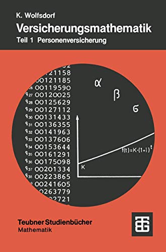 Versicherungsmathematik, Teil 1: Personenversicherung