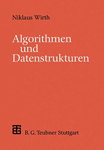 9783519122500: Algorithmen und Datenstrukturen: Pascal-Version (XLeitfden der Informatik)