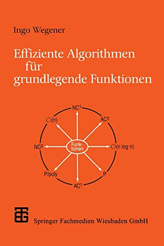 Beispielbild fr Effiziente Algorithmen fr grundlegende Funktionen zum Verkauf von Martin Preu / Akademische Buchhandlung Woetzel