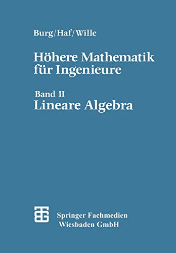 Stock image for Lineare Algebra, Bd 2 for sale by medimops