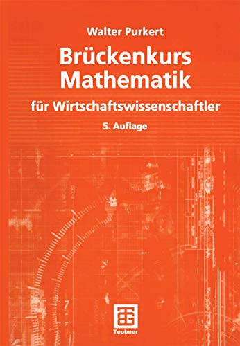 Stock image for Brckenkurs Mathematik fr Wirtschaftswissenschaftler for sale by medimops