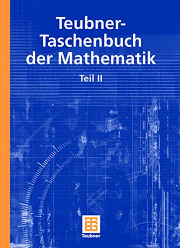9783519210085: Teubner-Taschenbuch der Mathematik: Teil II: Pt. II