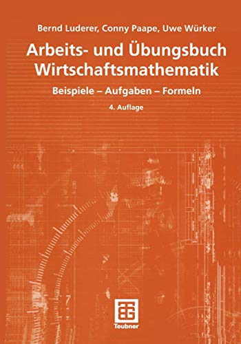 9783519325734: Arbeits- und bungsbuch Wirtschaftsmathematik
