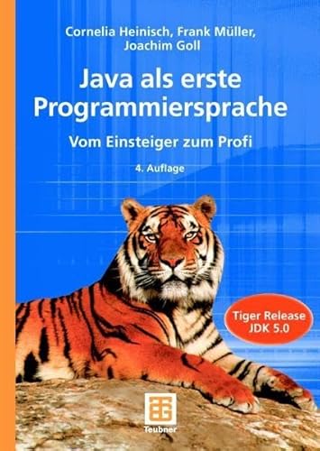 9783519326427: Java als erste Programmiersprache. Vom Einsteiger zum Profi. m. CD-ROM