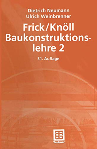 Beispielbild fr Baukonstruktionslehre, Bd.2 zum Verkauf von medimops