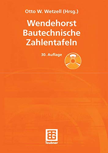 Stock image for Wendehorst Bautechnische Zahlentafeln for sale by medimops
