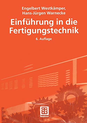 Stock image for Einfhrung in die Fertigungstechnik for sale by medimops