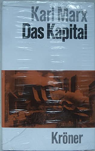 Stock image for Das Kapital. Kritik der politischen  konomie. for sale by ThriftBooks-Atlanta