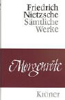 MorgenrÃ¶te. Gedanken Ã¼ber die moralischen Vorurteile. (German Edition) (9783520073075) by [???]