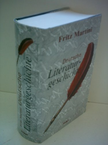 Stock image for Deutsche Literaturgeschichte: Von den Anfa ngen bis zur Gegenwart (Kro ners Taschenausgabe) (German Edition) for sale by ThriftBooks-Atlanta