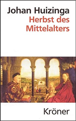 Beispielbild fr Herbst des Mittelalters -Language: german zum Verkauf von GreatBookPrices