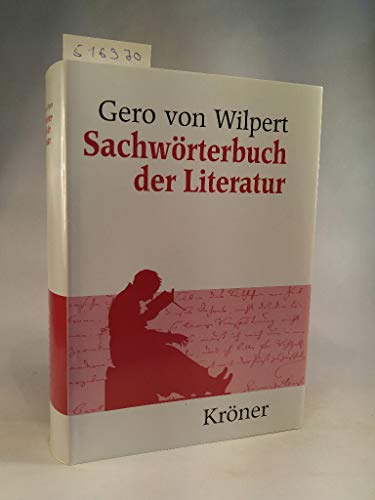 Beispielbild fr Sachwo?rterbuch der Literatur (German Edition) zum Verkauf von Project HOME Books