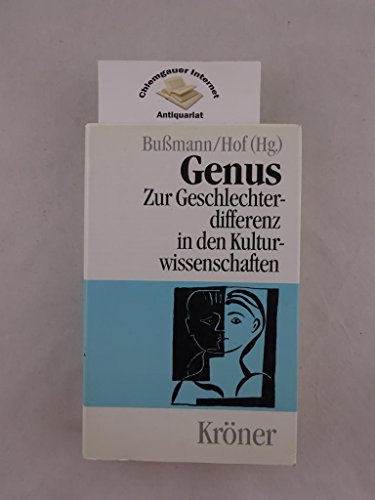 9783520492012: Genus: Zur Geschlechterdifferenz in den Kulturwissenschaften (Krners Taschenausgabe)