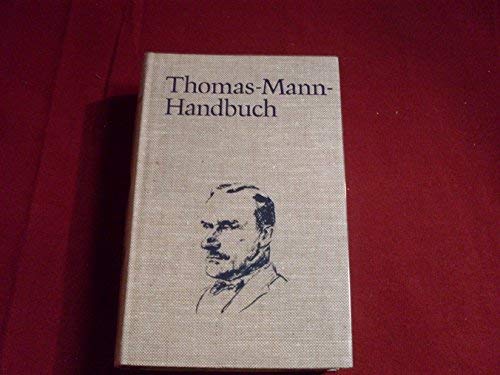 Stock image for Thomas Mann-Handbuch for sale by medimops