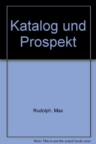 9783521040625: Katalog und Prospekt