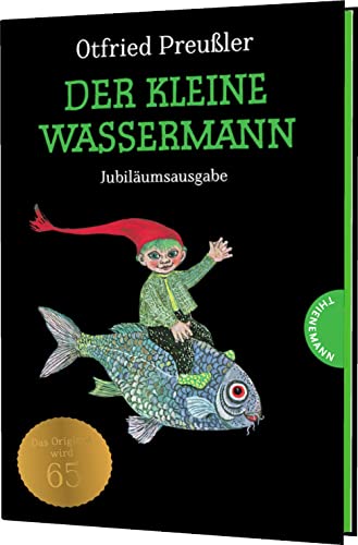 Beispielbild fr Der kleine Wassermann: Jubilumsausgabe | gebundene Ausgabe mit grnem Farbschnitt, schwarz-wei illustriert, ab 6 Jahren zum Verkauf von medimops