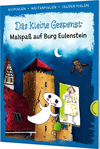 Stock image for Das kleine Gespenst. Malspa auf Burg Eulenstein (Ausmalen, weitermalen, selber malen) -Language: german for sale by GreatBookPrices