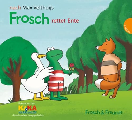 Frosch rettet Ente - nach Max Velthuijs