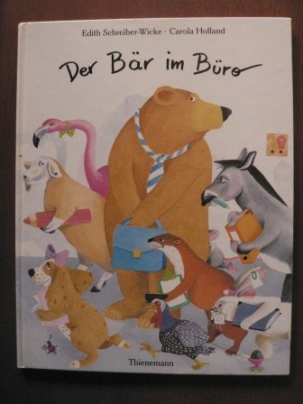 Imagen de archivo de Der Br im Bro. Ein frhliches Bilderbuch fr Kinder ab 4 Jahren. Hardcover Groformat a la venta por Deichkieker Bcherkiste
