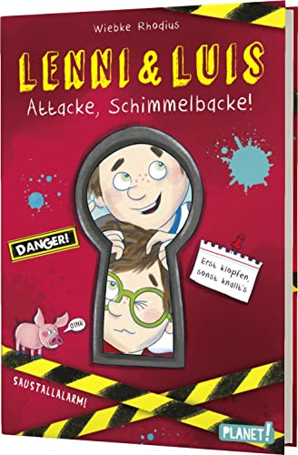 Imagen de archivo de Lenni und Luis 1: Attacke, Schimmelbacke!: Unterhaltsames Kinderbuch mit vielen Bildern, spannend & witzig, ab 8 Jahren, ideal auch als Klas a la venta por Ammareal