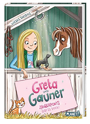 Beispielbild fr Zauberponys gibt es doch!: | Magische Pony-Geschichte fr Mdchen ab 7 Jahren, mit Glitzer-Folie auf dem Cover (1) (Greta und Gauner, Band 1) zum Verkauf von medimops