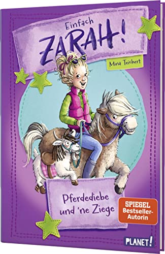 Beispielbild fr Einfach Zarah! 3: Pferdediebe und 'ne Ziege: Lustiges Pony-Abenteuer (3) zum Verkauf von medimops