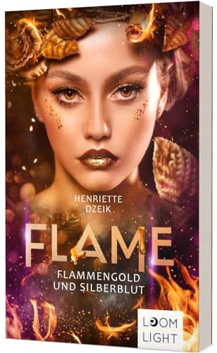 Stock image for Flame 3: Flammengold und Silberblut: Spannende Gtter-Fantasy um eine gefhrliche Liebe (3) for sale by medimops