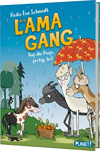 9783522508056: Die Lama-Gang. Mit Herz & Spucke 4: Auf die Hufe, fertig los!: Lustige Detektivgeschichte ab 8