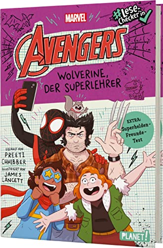 Imagen de archivo de Avengers 3: Wolverine, der Superlehrer: Fr alle Fans von Marvel- #LeseChecker*in (3) a la venta por medimops