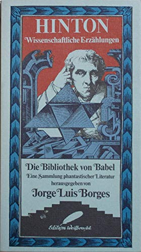 Beispielbild fr Wissenschaftliche Erzhlungen. Die Bibliothek von Babel Band 10 zum Verkauf von medimops