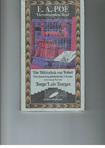 der entwendete brief; die bibliothek von babel. eine sammlung phantastischer literatur, herausgegeben von jorge luis borges, band 20 - poe, edgar allan
