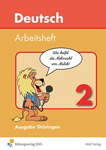 Stock image for Deutsch 2. Arbeitsheft. Thringen for sale by medimops