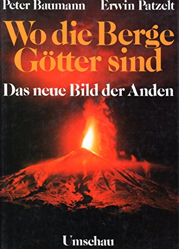 Imagen de archivo de Wo die Berge Gtter sind. Das neue Bild der Anden a la venta por medimops