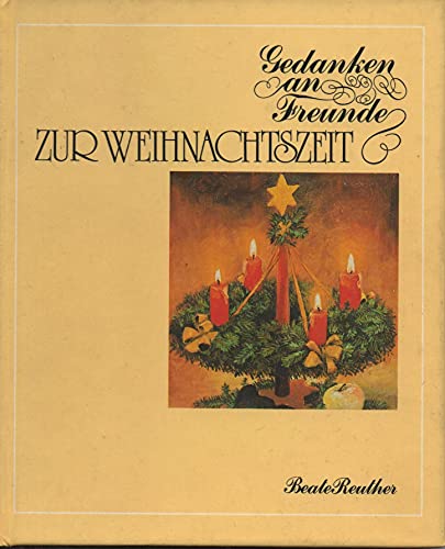 Beispielbild fr Zur Weihnachtszeit zum Verkauf von Versandantiquariat Felix Mcke