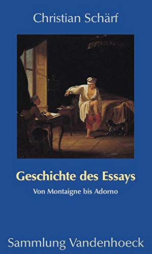 9783525012246: geschichte_des_essays-von_montaigne_bis_adorno