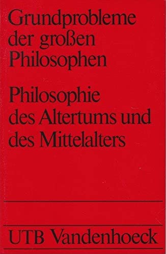 9783525033029: Philosophie des Altertums und des Mittelalters. Sokrates, Platon, Aristoteles, Augustinus, Thomas von Aquin, Nikolaus von Kues