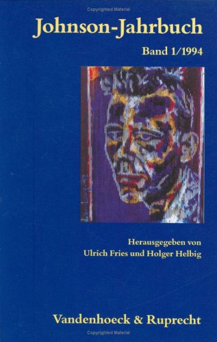 Johnson-Jahrbuch, Bd.1, 1994 - Fries, Ulrich, Holger Helbig und Manfred Bierwisch