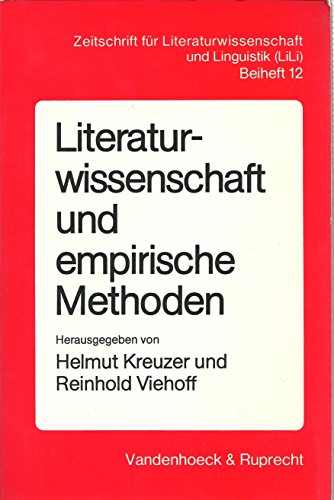 9783525210130: Literaturwissenschaft und empirische Methoden: Eine Einführung in aktuelle Projekte (LiLi, Zeitschrift für Literaturwissenschaft und Linguistik) (German Edition)