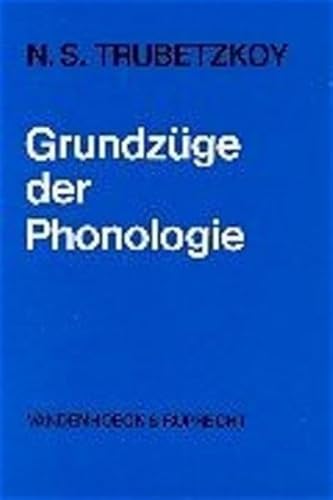 Grundzüge der Phonologie. - Trubeckoj, Nikolaj Sergeevi?