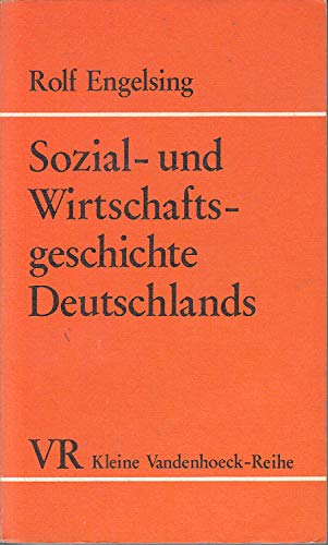 9783525333976: Sozial- und Wirtschaftsgeschichte Deutschlands