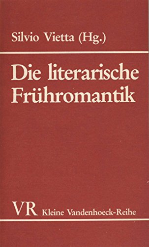 Stock image for Die literarische Frhromantik for sale by medimops