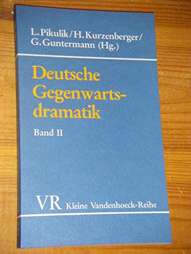 Deutsche Gegenwartsdramatik, Band 2